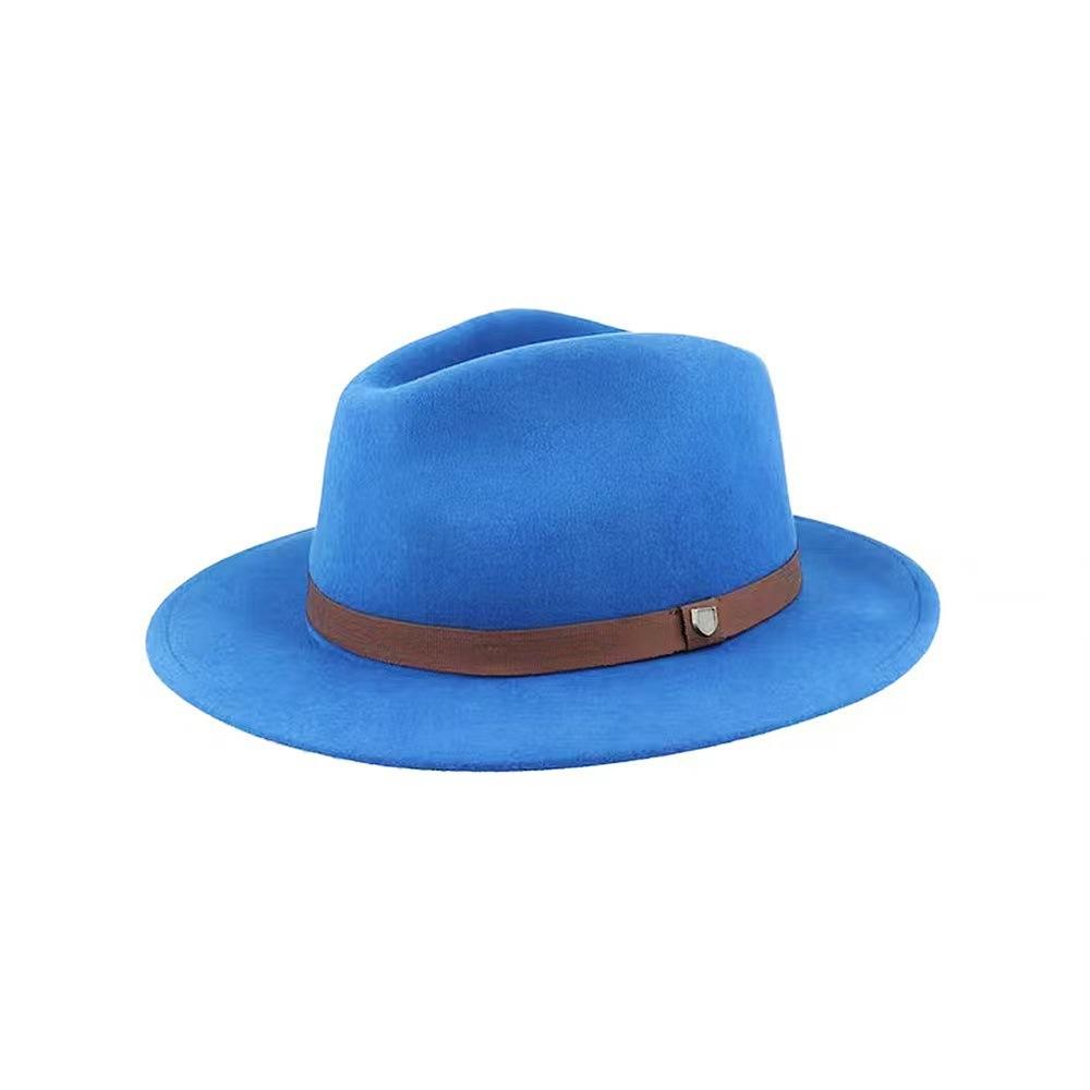 New foldable felt top hat, pure wool felt hat, fashion felt hat