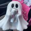 Halloween Ghost Can Holder Cute Resin Ghost Drink Holder Stand Funny Party Accessory Halloween Decor Spooky for Parties Gatherin