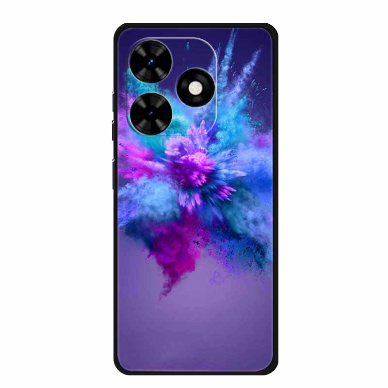 Case For Tecno Spark Go 2024 Animals Painted TPU Silicone Soft Phone Cover for Spark Go2024 BG6 Protector Wolf Shockproof Para