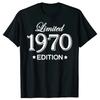 Graphic Birthday Gift Short Sleeved 54 Years Old Born in 1970 Shirt 54th Birthday Summer T-shirt Retro Vintage 1970 Tshirt