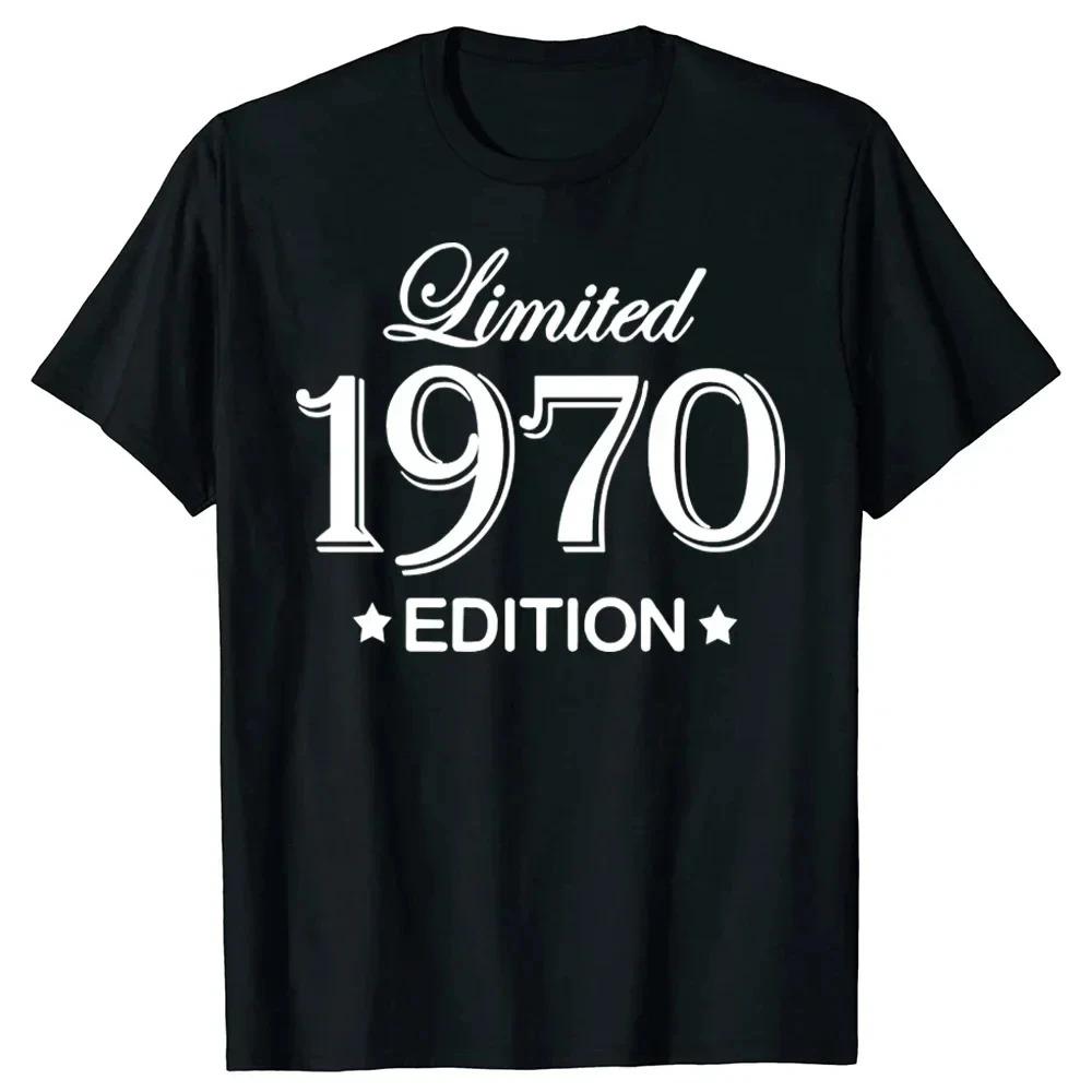 Graphic Birthday Gift Short Sleeved 54 Years Old Born in 1970 Shirt 54th Birthday Summer T-shirt Retro Vintage 1970 Tshirt