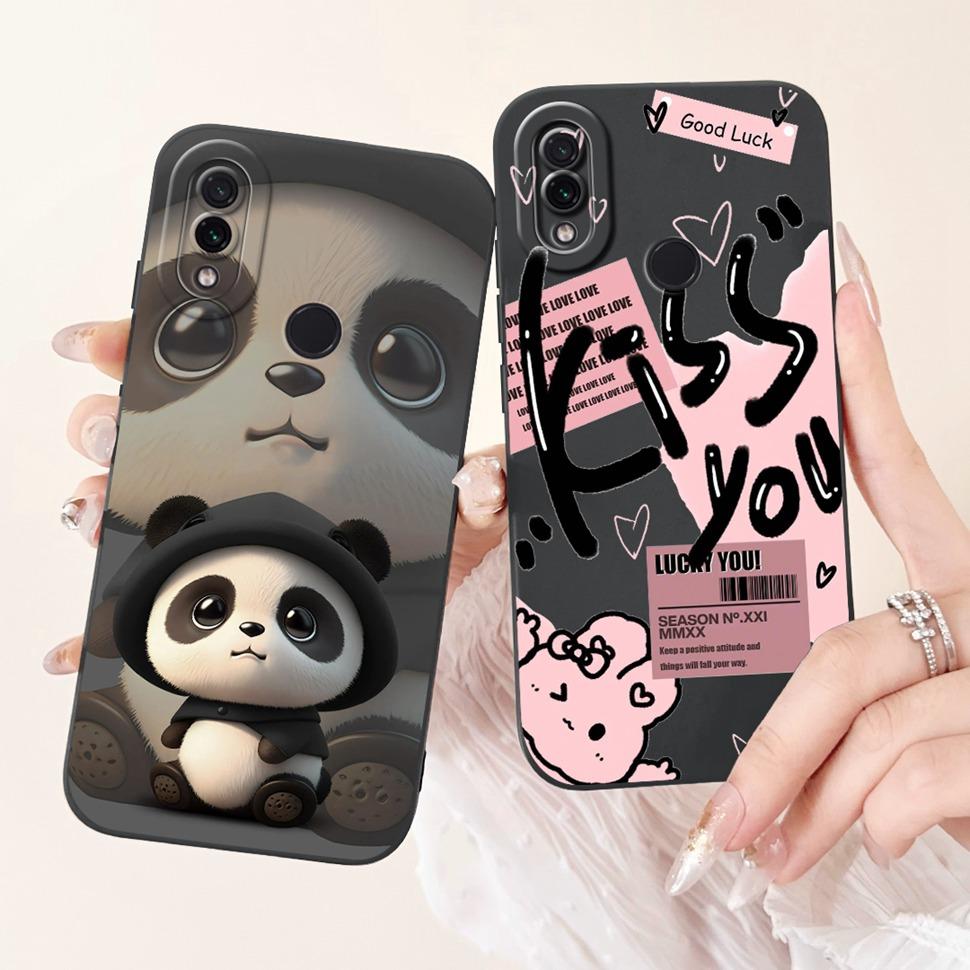 For Xiaomi Redmi Note 7 Case 2019 Lovely Cartoon Painting Back Cover Soft Slim Phone Case For Redmi Note 7 Note7 Bumper 6.3"