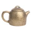 Brass -Fashioned Traditional Desktop Kung Fu Teapot Tea Ornaments Decoration Hand Pieces Old Copper Ware Wh