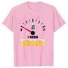 Funny I Need Beer Printed Shirt Unisex Unisex Casual Personality Tshirt Unisex Summer Creative Comfortable Tshirt Couple Top Tees