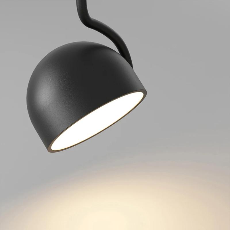 Einfache Schwarz Weiß Neue LED Moderne Pendelleuchten Wohnzimmer Arbeitszimmer Esszimmer Schlafzimmer Nachttisch Bar Loft Lampen Innenbeleuchtung