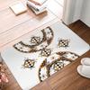 Tapis de porte personnalisé Z Imazighen Tapis Antidérapant Kabyle Berbère Amazigh Fier Salle de bain Cuisine Toilettes Tapis Tapis 40*60cm