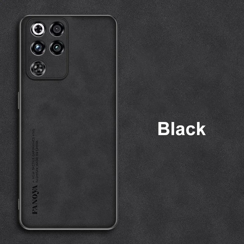 EUCAGR For Nubia RedMagic 11 Pro Plus Luxury PU Leather Phone Case For Red Magic 11 Pro+ 5G Back Cover Silicone Full Protection