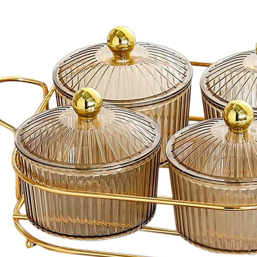 Tray Decoration Serving Container Condiment Food Storage for Picnic