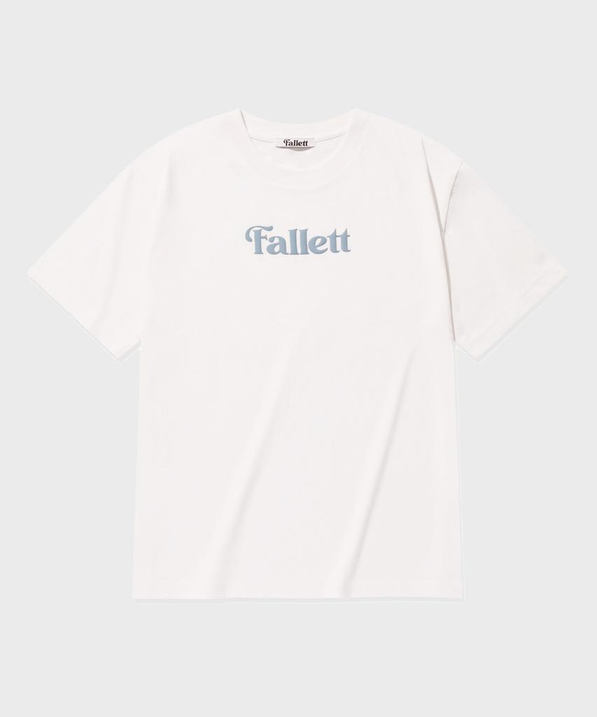 FALLETT Story Logo Short Sleeve T-Shirt White