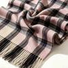 Windproof Cashmere Scarf Soft Shawl Wrap Universal Plaid Scarf  Winter