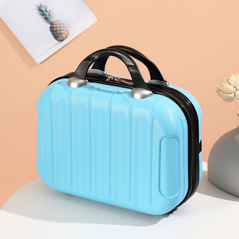 Korean Version of the Portable Cosmetic Case Small Suitcase 14 Inch Lightweight Ins Multifunctional Travel Storage Cosmetic Case