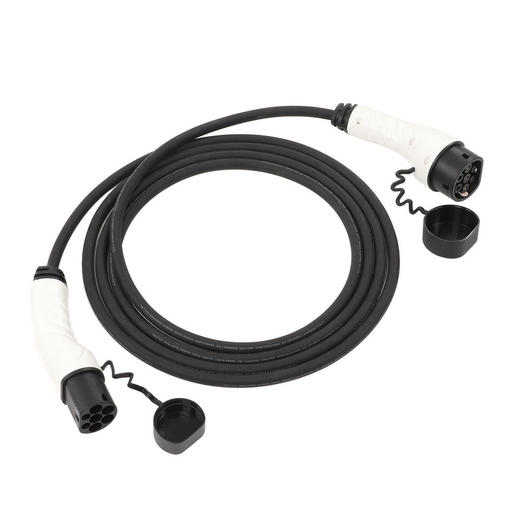 EV Charging Cable 250V 16A Type 2 To Type 2 3.6kW 5m Single Phase IP55 Waterproof for Electric Vehicles