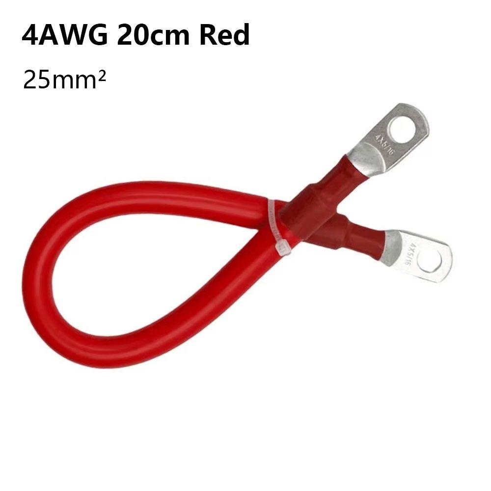 1Pcs Soft Silicone Battery Connection Cable Inverter Battery Cable for Battery Pack Storage