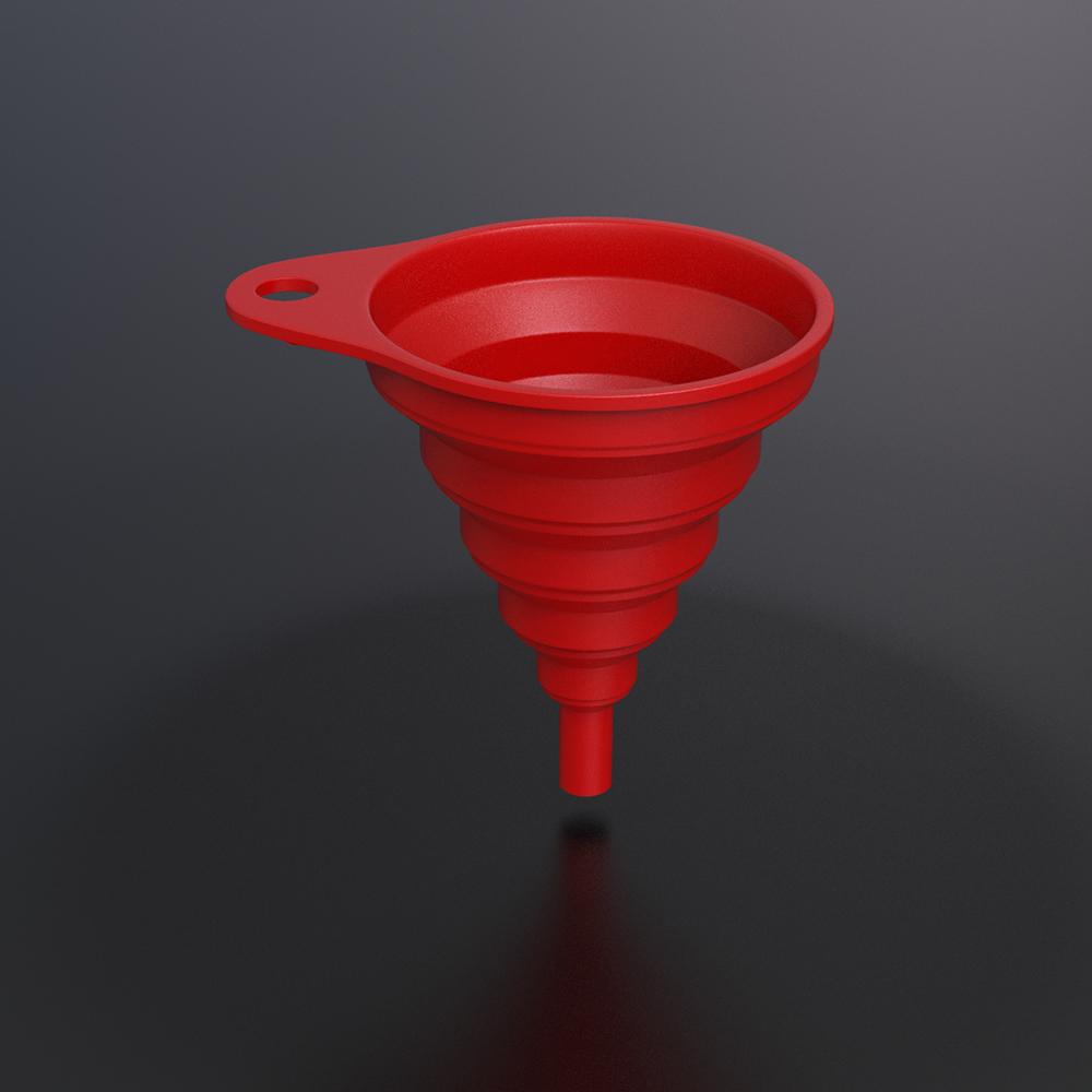 

Складная силиконовая воронка для двигателя мотоцикла для Yamaha FZ1 FZ6 FAZER 600 700 FZS FAZER16 FZX700 FZ6S FZ6N красный