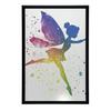 Poster Fairytale Fairy In Rainbow Colors Poster Fairytale Fairy In Rainbow Colors, 50X70 Cm, Frameless, Premium Canvas On Stretcher