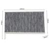 2 Stück / Set Innenraumluftfilter für TESLA MODEL 3 5YJ3 EV 2018- MODEL Y 5YJY EV 2021- 1107681-00-A 1107681-00-B 1107681-00-C