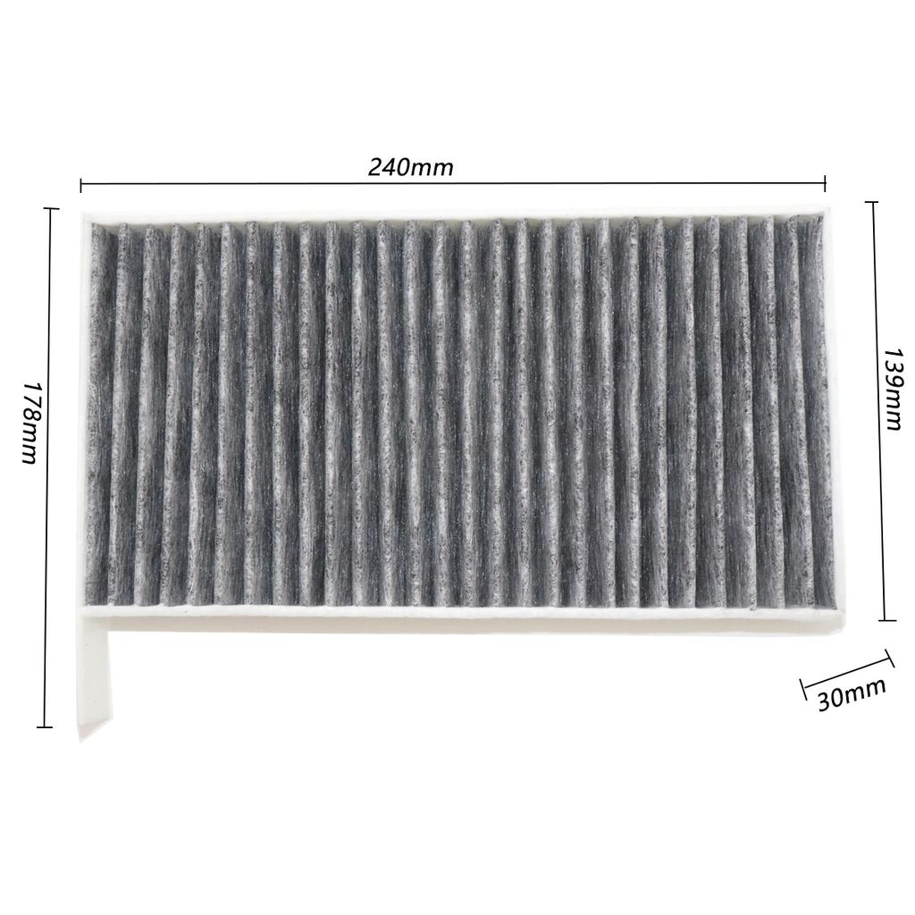 2 Stück / Set Innenraumluftfilter für TESLA MODEL 3 5YJ3 EV 2018- MODEL Y 5YJY EV 2021- 1107681-00-A 1107681-00-B 1107681-00-C
