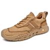 Fashion Men's Leather Casual Sneakers Outdoor Shoes