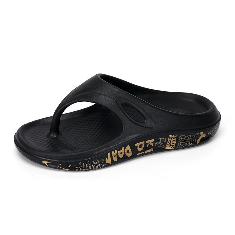 

Летние новые пары тапочек модный тренд наступайте на дерьмо шлепанцы мужчины и женщины носят педали повседневная пляжная обувь 36-37 чёрный