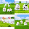 Creative Cartoon Style Resin Brave Little Cow Blind Box Car Decoration Miniature Figurine