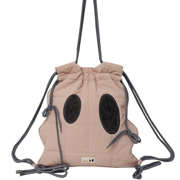 Autumn and Winter Lightweight Soft Cotton-filled Comfortable Casual Versatile Drawstring Backpack Xue Zhiqian Versatile Cute Bag