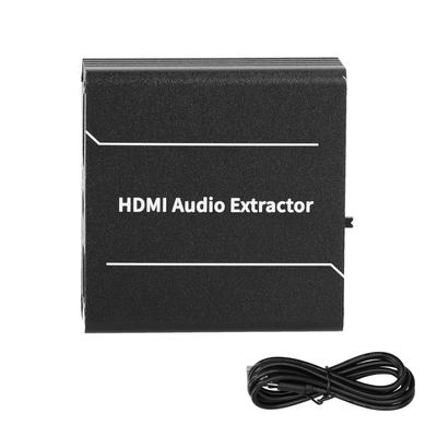 Interfejs multimedialny 4K HD Ekstraktor dźwięku Stereofoniczny dźwięk przestrzenny o wysokiej rozdzielczości 5.1 Rozdzielacz audio