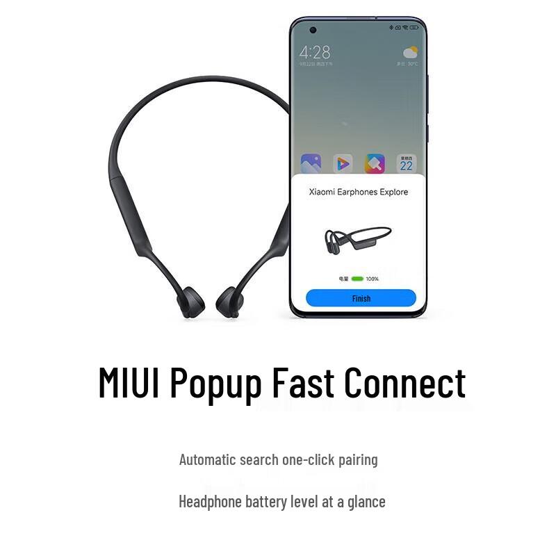 Xiaomi Knochenschall Drahtlose Sportkopfhörer