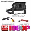 Waterproof AHD 720P 1080P Infrared Vision Rear View Reverse Backup Camera for Vehicle Truck Bus Van Rv  Parking Record Monitor