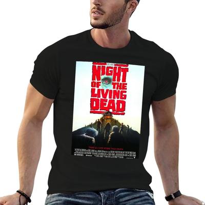 Night of the Living Dead T-Shirt Basic Regular Fit Casual T-Shirt