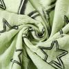 Men's Plus Size Star Print Textured T-Shirt, Casual Loose Short Sleeve Tee (5XL-11XL)