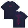 New Album Jul Double Sided Print Tshirt UNISEX Women Vintage Harajuku Oversized YK Tshirts Summer Clothing Cotton Tops