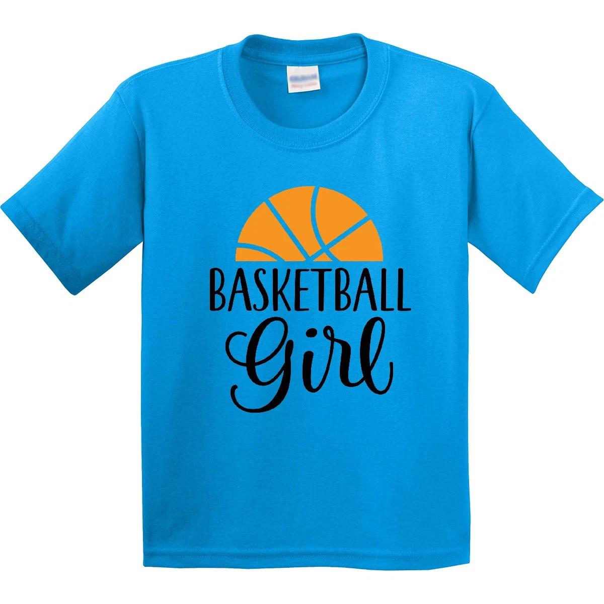 

Inktastic Basketball Girl Sports Youth kids boys T-Shirt Girls Team Clothing Clothes Power 120