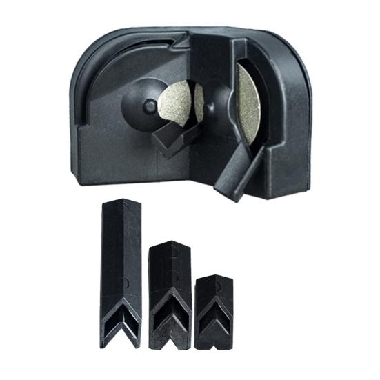 

Многофункциональный инструмент для заточки сверл с 2 шлифовальными кругами, сверхмощный, универсальный, портативный, электрический инструмент для заточки сверл чёрный