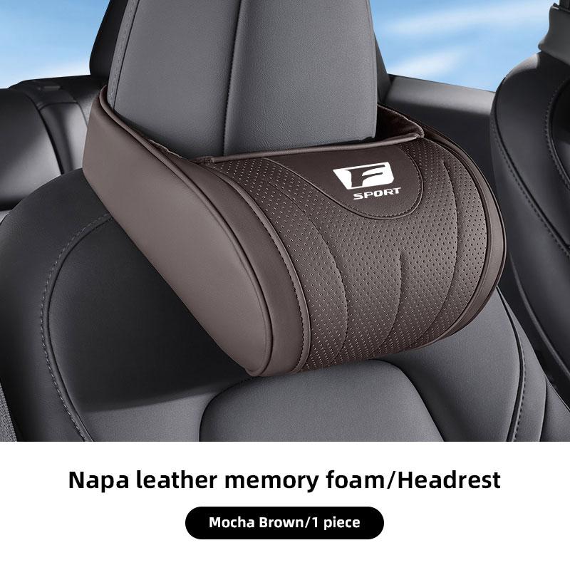 Car Headrest Neck Pillow Auto Seat Cushion Waist Pillow Set For Lexus FSPORT LBX NX RX 350h 450h ES UX 300e GS GX IS LS LX CT