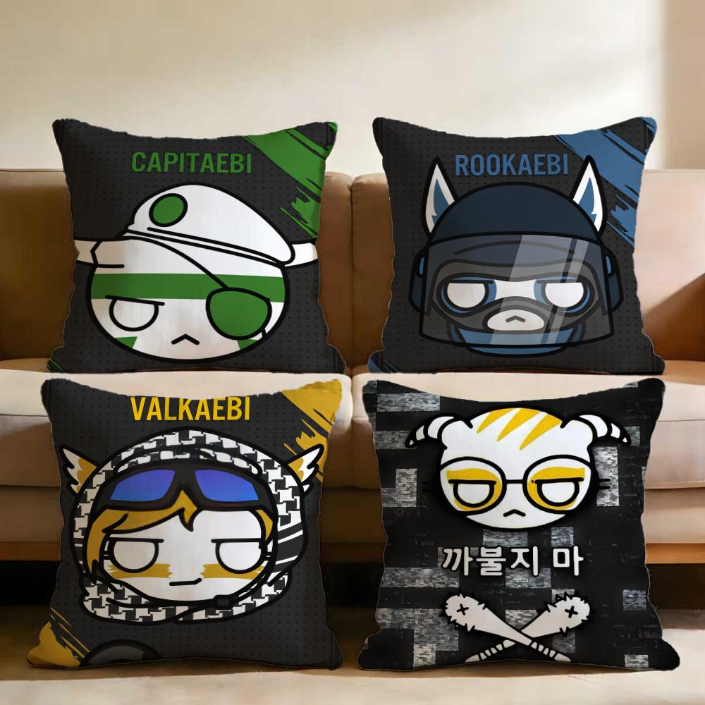 Game D-DOKKAEBIS Cushion Cover Multi-Scene Pillow Cover for Home & Car - Reversible, Soft & Durable for Daily Use
