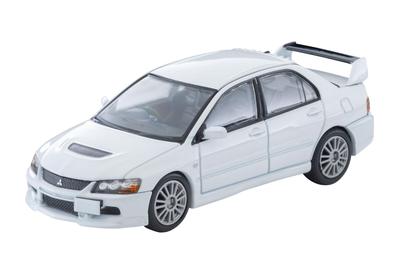 TOMYTEC Tomica Limited Vintage Neo Scale Mitsubishi Lancer GSR Evolution IX MR 2006 Finished 333401 1/64 LV-N349b (Pearl White) Model, Model,