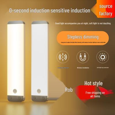 Smart Wireless Motion Sensor LED Night Light for Dorms and Cabinets