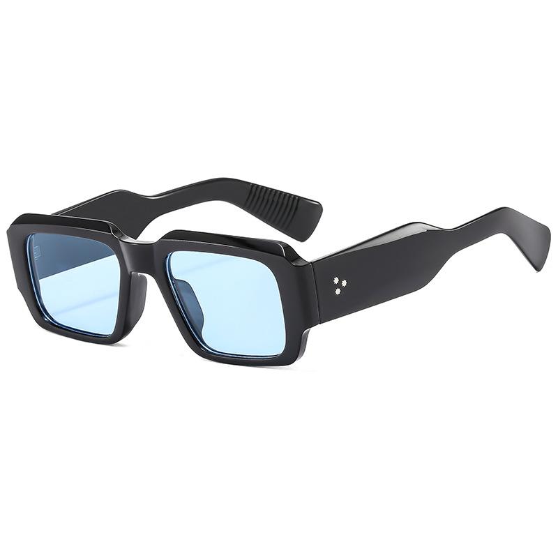 JYL TS Square INS Sunglasses Blue Light Blocking Plain Vision For Daily Wear Z3766