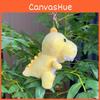 Plush Dinosaur Keychain Cute Cartoon Toy With Soft Pp Cotton Filling In Various Colors