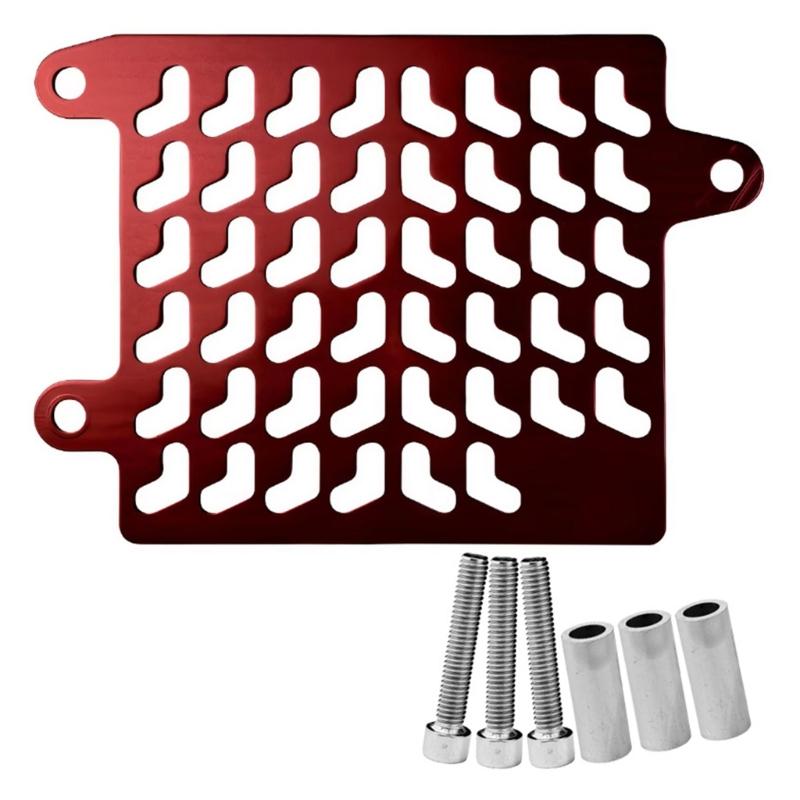 Motorcycle Water Tank Radiator Grille Cover Guard for 150 Radiator Protection Grille Cover Motorbike Accessories красный