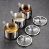 304 Stainless Steel Seasoning Container Set