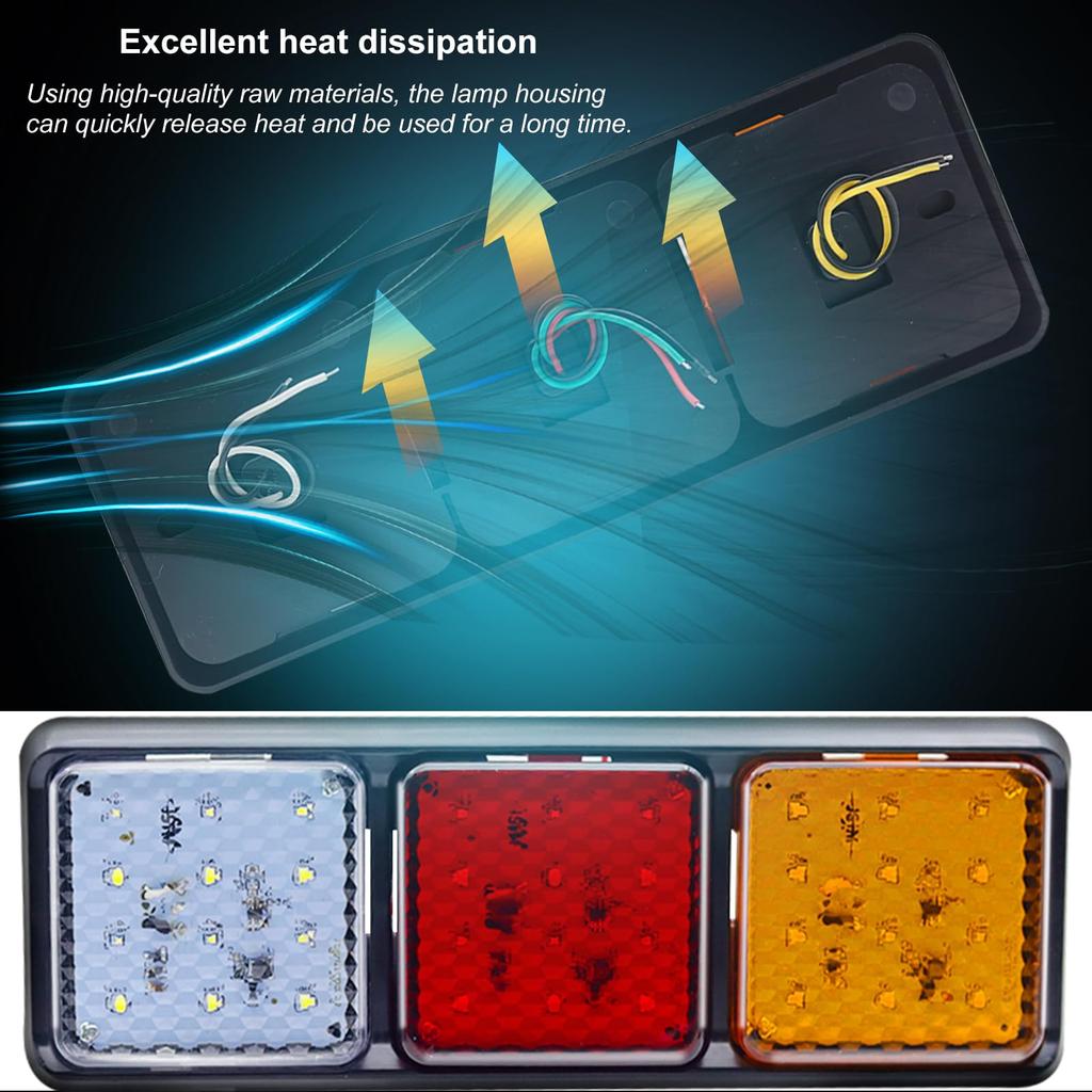 LED Trailer Tail Light 12V-24V