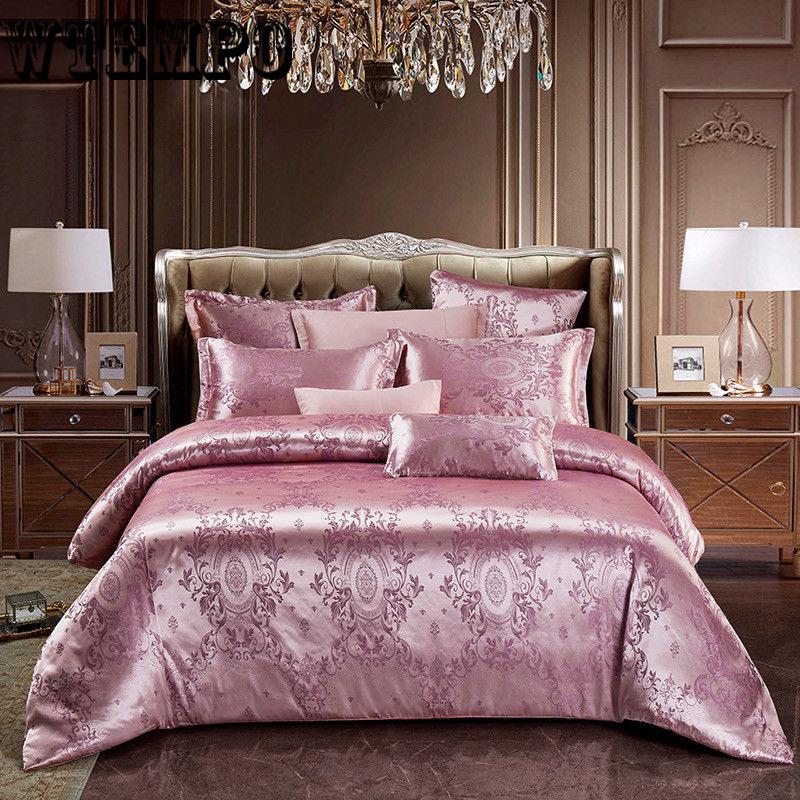 Jacquard Bedding Set Luxury Bed Double King Queen Size Sheet Duvet Cover At Affordable S Free Real Reviews With Photos Joom Jacquard Bedding Set Luxury Bed, Luxury Super King Bed Sheets