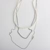 Long Chain Rhinestone Chain Pin Minimalist Style Trouser Fastener Tassel Chain Brooch  Jewelry