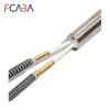 FCABA 5PCS 8mm 140~160mm 316 Stainless Steel Single Head Dual Heating Tube Cartridge Heater Cylindrical 450W/470W/500W/520W