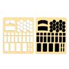 Silicone Keyboards and Mouse Grip Stickers Anti Slip Pads for Sweat Prevention and Improved Grip During Work or Gaming