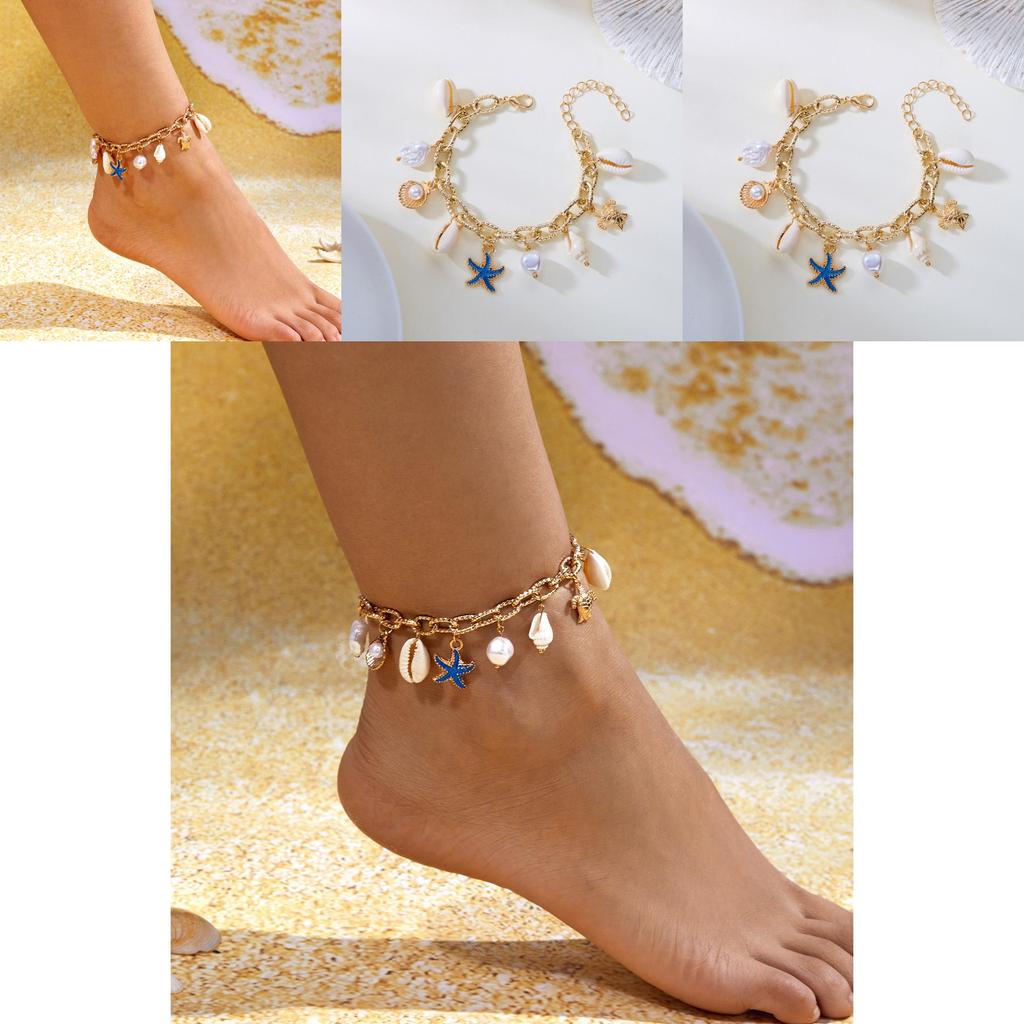 Bohemian Beach Shell Jewelry Summer Fashion Pearl Bracelet For Women