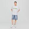 Lee T-Shirts Unisex White Crew Neck Moderate LUT0098404LE00FK14000