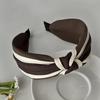 1Pcs Luxury Knotted High Crown Headband For Women, Elegant Wide Brim Open Face Hairband, Fashion Daily Hair Accessory For Ladies