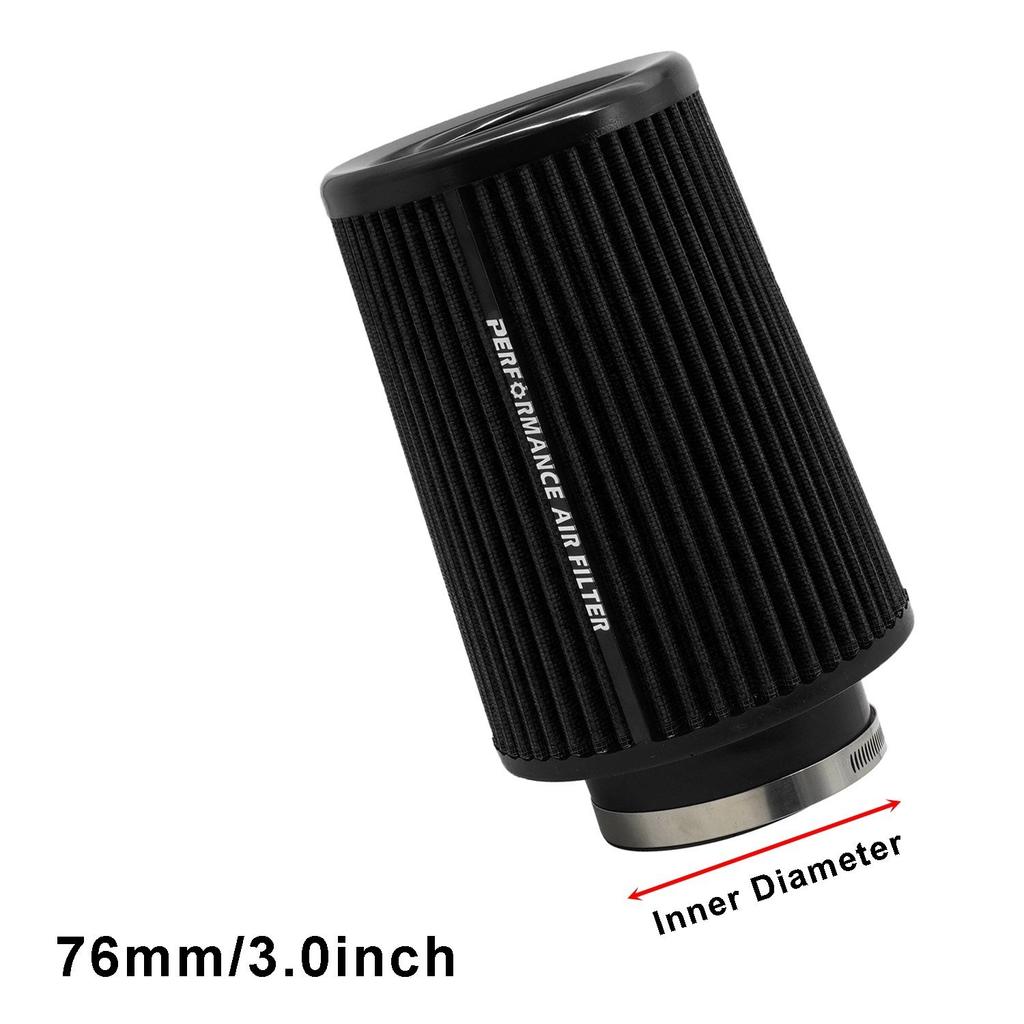 Luftfilter Auto Kaltluftansaugung Kit Universal Auto Systeme Sport Racing Performance Motor High Flow Konusfilter Box 3" 3.5 4 Zoll